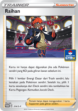 Raihan (S-P/ID 214) Sword & Shield Indonesian Promos ID