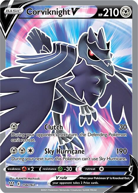 Corviknight V (Full Art) Pokemon card from SWSH05: Battle