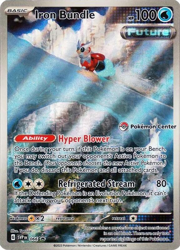 Iron Bundle - 066 (Pokemon Center Exclusive) Pokemon card from SV:
