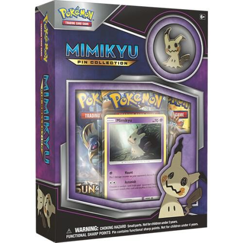 Mimikyu Pin Collection Pokemon card from SM Base Set