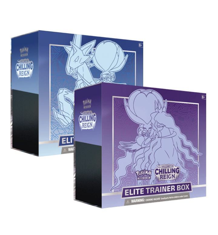 Chilling Reign Elite Trainer Box [Set of 2] Pokemon card from SWSH06: Chilling Reign