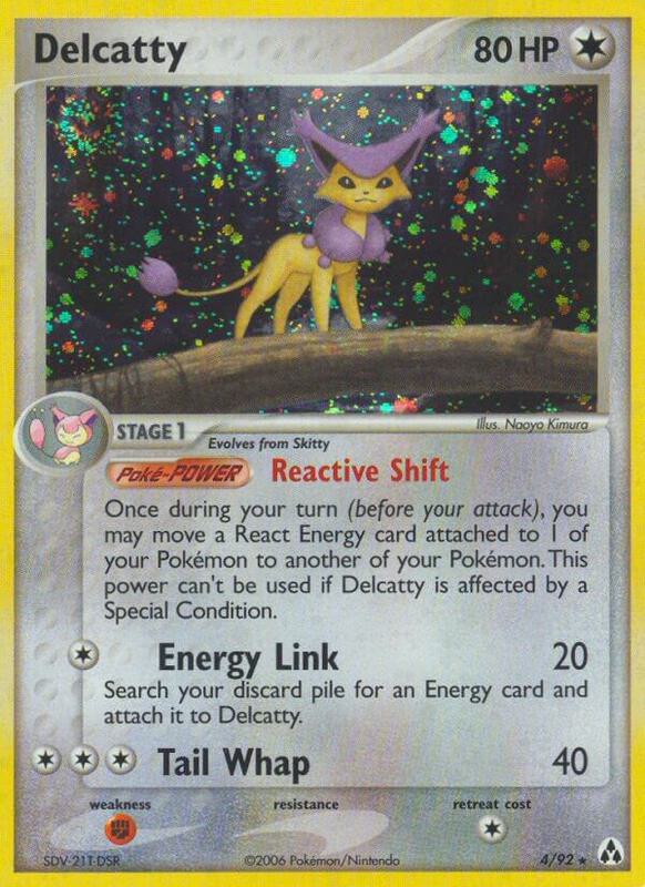 Delcatty Pokemon card from Legend Maker