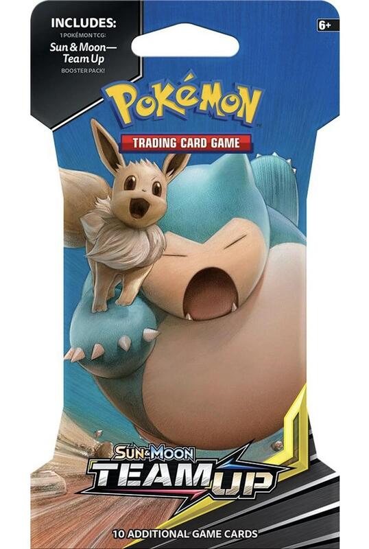 Team Up Sleeved Booster Pack Pokemon card from SM - Team Up