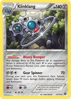 Klinklang Pokemon card from Deck Exclusives