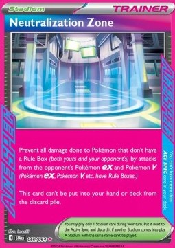 Neutralization Zone Pokemon card from Shrouded Fable