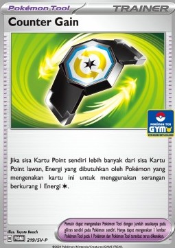 Counter Gain (SV-P/ID 219) Scarlet & Violet Indonesian Promos ID