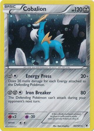 Cobalion Pokemon card from Blister Exclusives