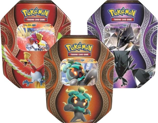 Mysterious Powers Tin [Set of 3] Pokemon card from SM - Burning Shadows