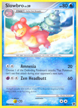 Slowbro Lv.39 Pokemon card from Great Encounters