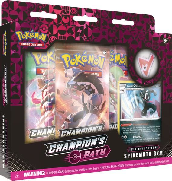 Champion's Path Pin Collection [Spikemuth Gym] Pokemon card from Champion's Path