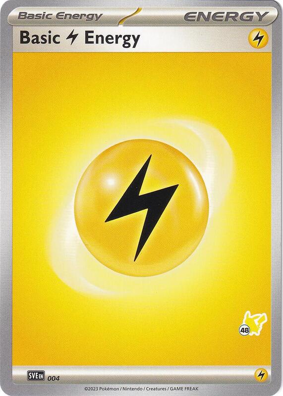 Basic Lightning Energy - Pikachu 48 Pokemon card from Battle Academy 2024