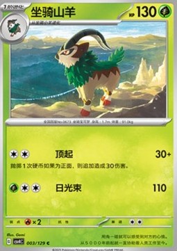 Gogoat Pokemon card from Bonus Round