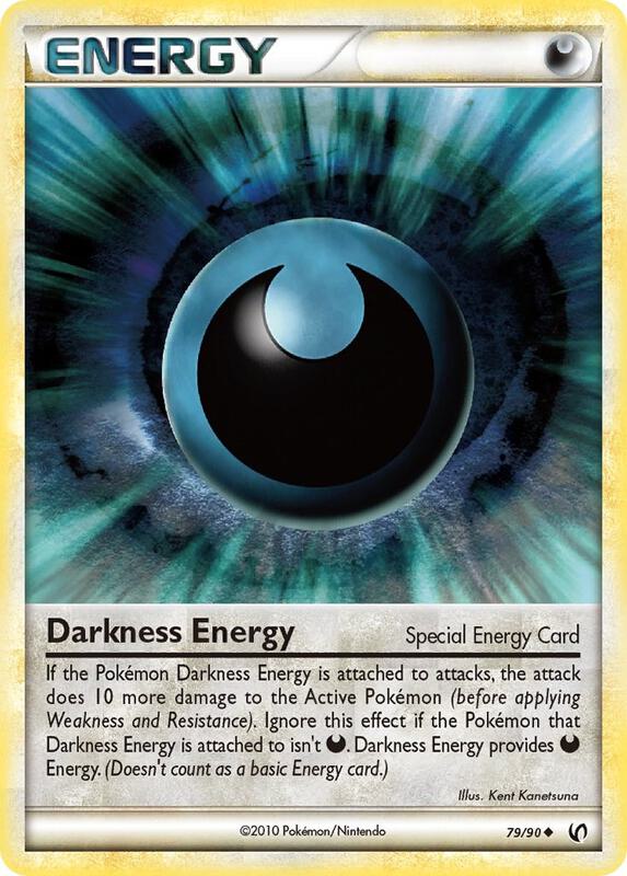 Darkness Energy (Special) Pokemon card from Undaunted