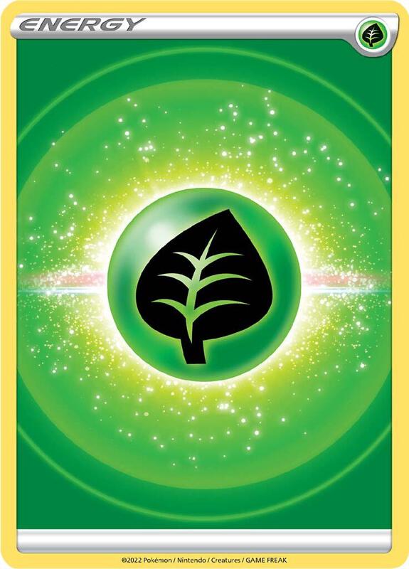 Grass Energy (2022 Unnumbered) Pokemon card from SWSH09: Brilliant Stars