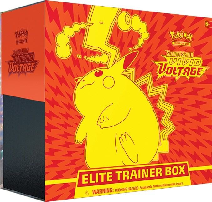 Vivid Voltage Elite Trainer Box Pokemon card from SWSH04: Vivid