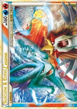 Suicune & Entei LEGEND (Holo)