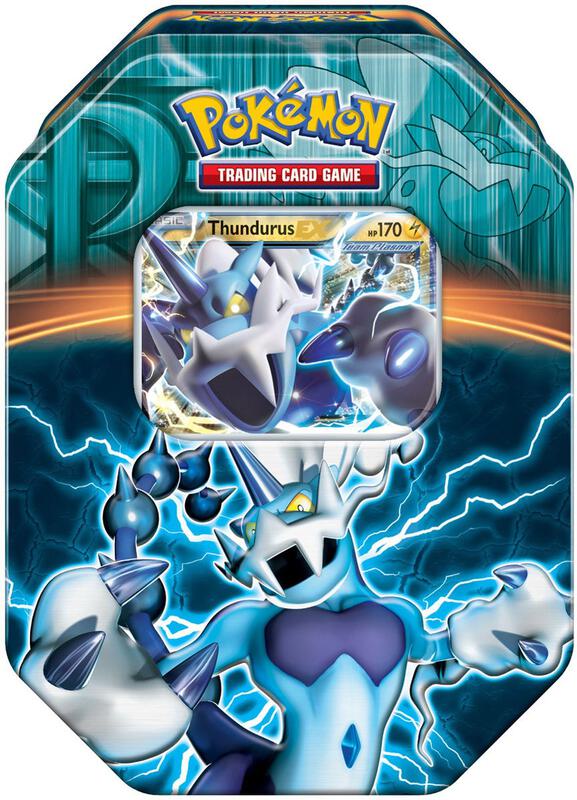 Team Plasma Tin [Thundurus EX] Pokemon card from Plasma Blast