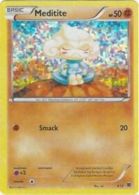 Meditite Pokemon card from McDonald's Promos 2015