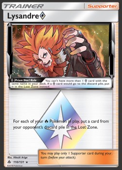 Lysandre ◇ Pokemon card from Forbidden Light