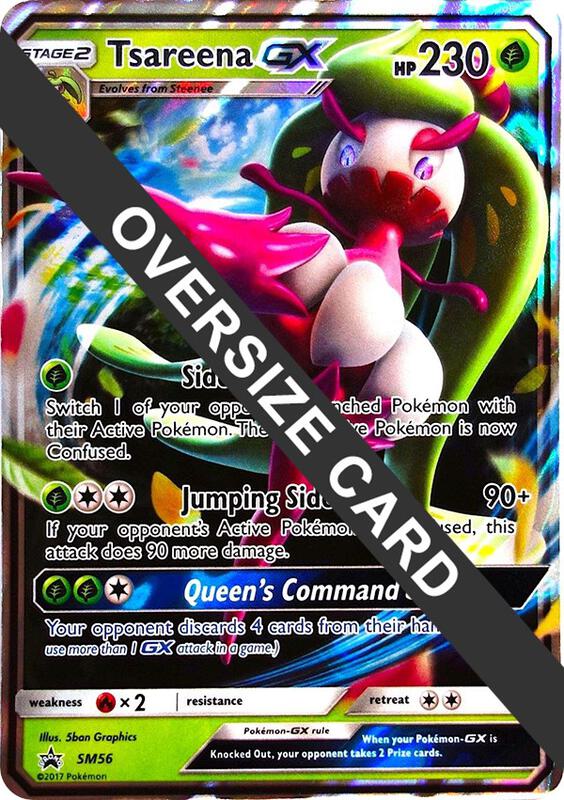 Tsareena GX - SM56 Pokemon card from Jumbo Cards