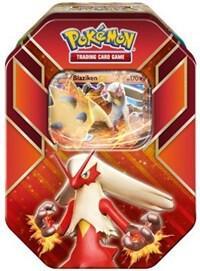 Hoenn Power Tin [Blaziken] Pokemon card from XY - Roaring Skies