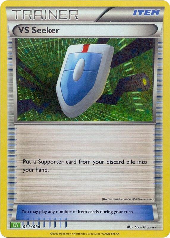 VS Seeker (CLV) Pokemon card from Trading Card Game Classic
