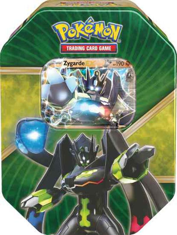 Shiny Kalos Tin [Zygarde EX] Pokemon card from XY - Fates Collide