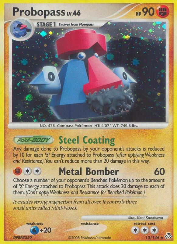 Probopass Pokemon card from Legends Awakened