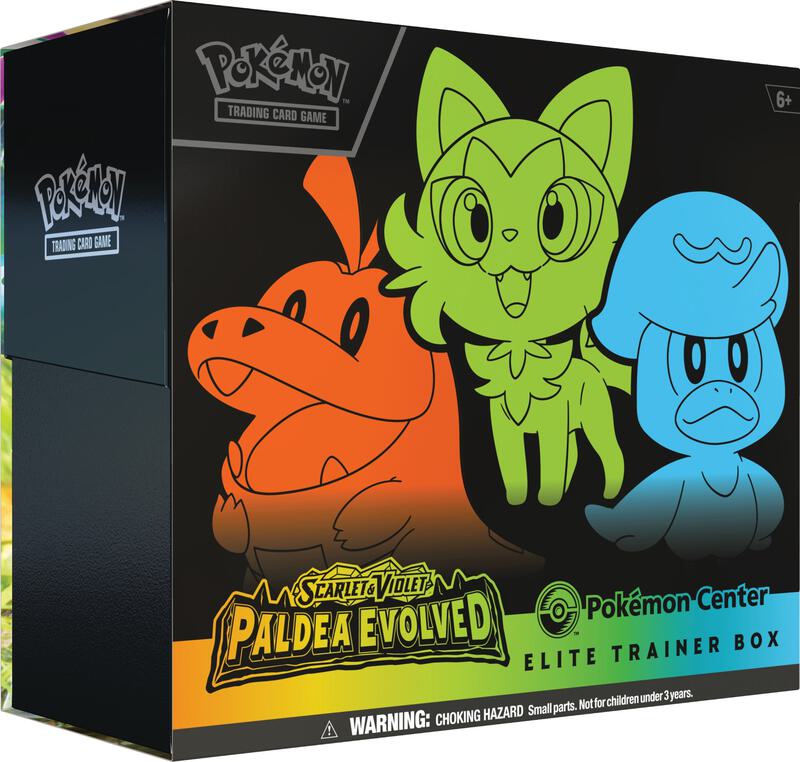 Paldea Evolved Pokemon Center Elite Trainer Box (Exclusive) Pokemon card from SV02: Paldea Evolved