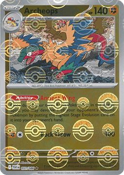 Archeops Pokemon card from White Flare Additionals