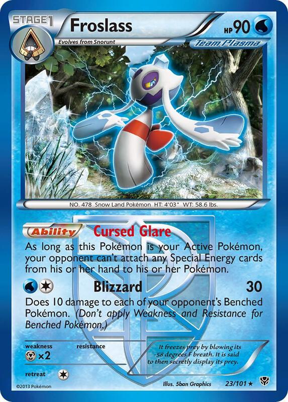 Froslass (Team Plasma) Pokemon card from Plasma Blast