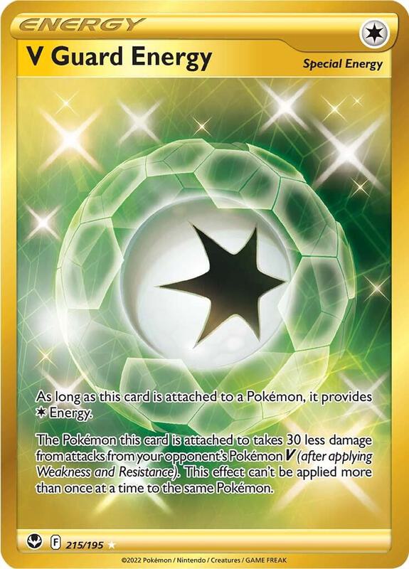 V Guard Energy (Secret) Pokemon card from SWSH12: Silver