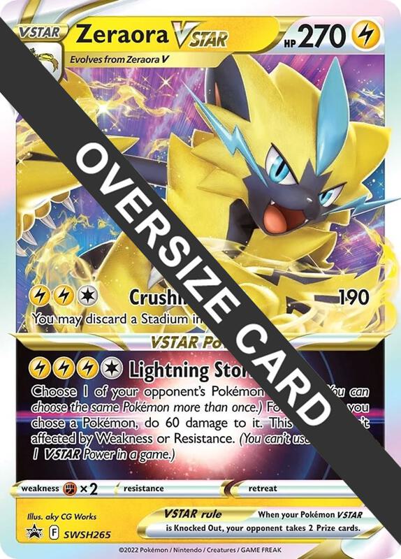 Zeraora VSTAR - SWSH265 Pokemon card from Jumbo Cards