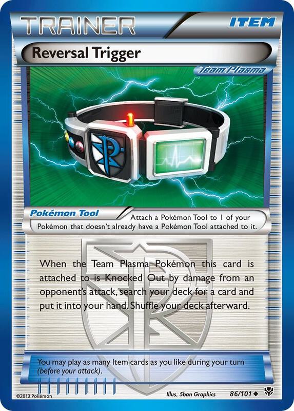 Reversal Trigger (Team Plasma) Pokemon card from Plasma Blast