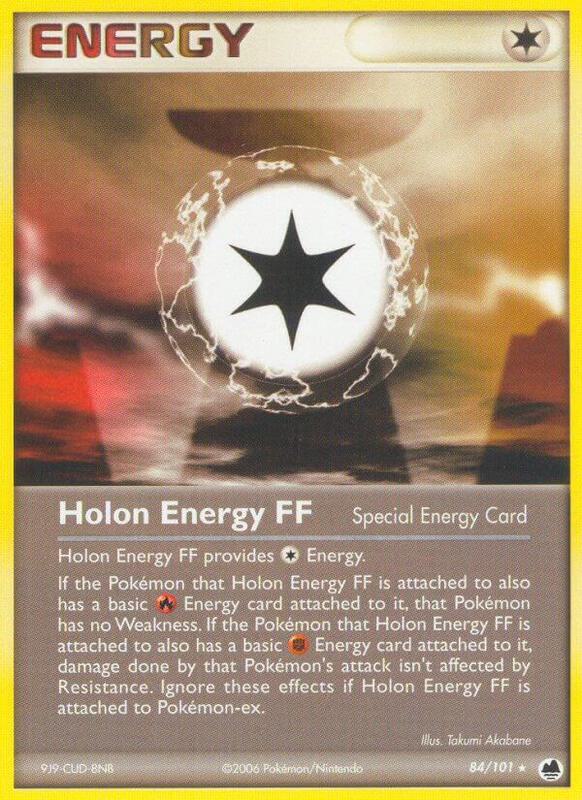 Holon Energy FF Pokemon card from Dragon Frontiers