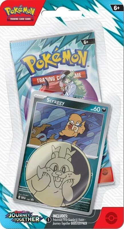 Journey Together Single Pack Blister [Scraggy] Pokemon card from SV09: Journey