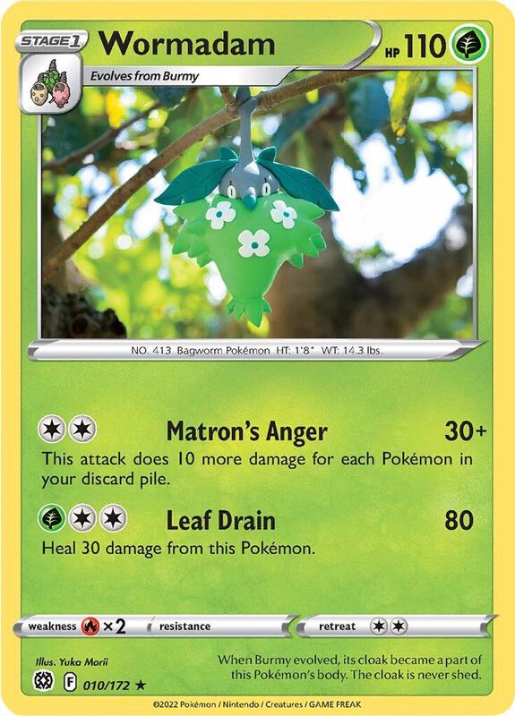 Wormadam (10) Pokemon card from SWSH09: Brilliant Stars