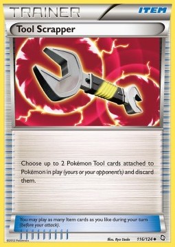 Tool Scrapper Pokemon card from Dragons Exalted