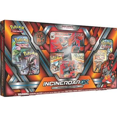 Incineroar GX Premium Collection Pokemon card from SM - Guardians Rising
