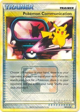 Pokemon Communication Pokemon card from League & Championship Cards