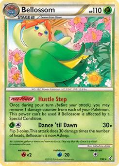 Bellossom Pokemon card from Deck Exclusives