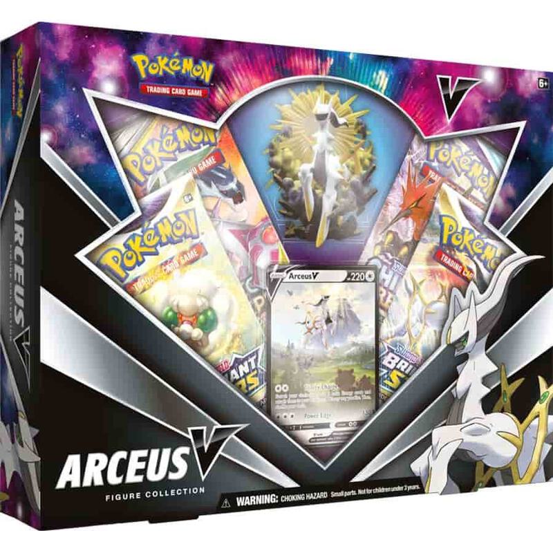 Arceus V Figure Collection Pokemon card from SWSH09: Brilliant