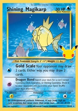 Shining Magikarp (CEL NR 66) Celebrations
