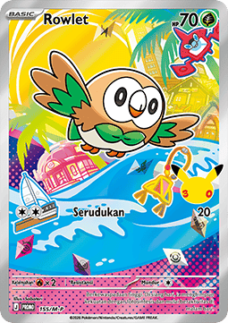 Rowlet (M-P/ID 155) M-P Indonesian Promos ID