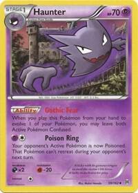 Haunter Pokemon card from XY - BREAKthrough