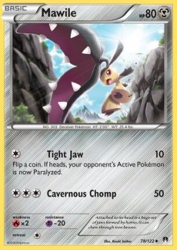 Mawile Pokemon card from BREAKpoint