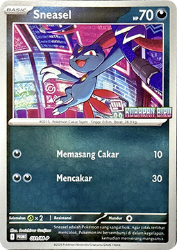 Sneasel (M-P/ID 031) M-P Indonesian Promos ID