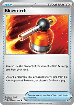 Blowtorch Pokemon card from Phantasmal Flames