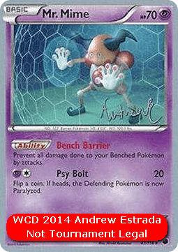 Mr. Mime (WCD14 PLF 47) WCD 2014 Price | Promos #null | PokeTrace