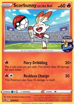 Scorbunny on the Ball